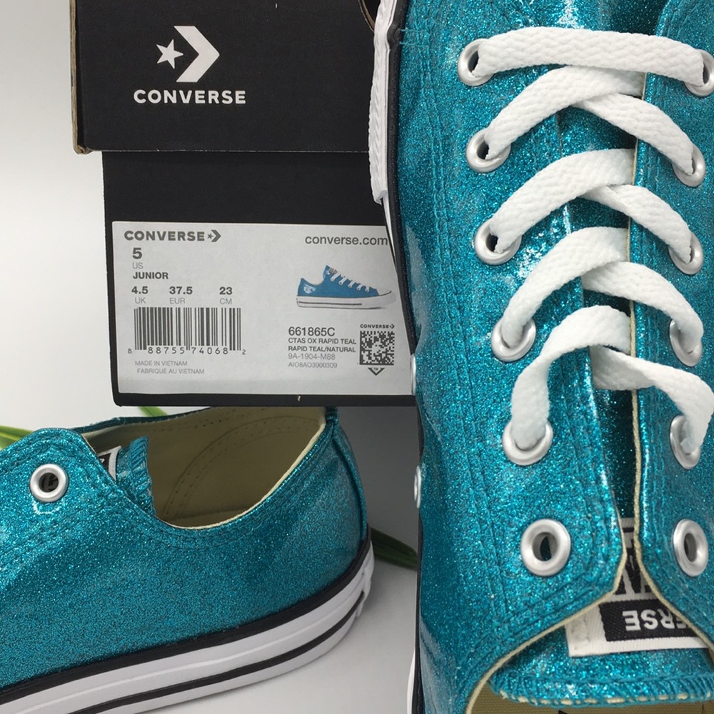 Converse CTAS OX rapid teal/natural - Picture 8 of 8
